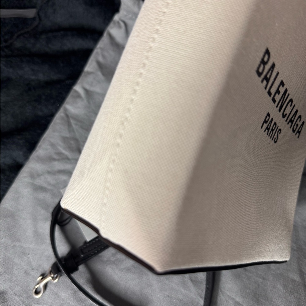 Balenciaga Mini Duty Free Canvas Tote - Picture 8 of 9